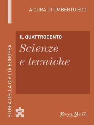 cover image of Il Quattrocento--Scienze e tecniche